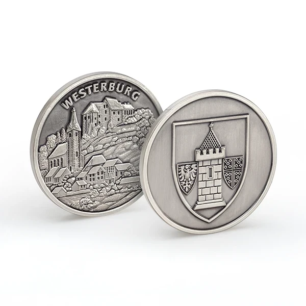 Bürgermedaille mit Prägung