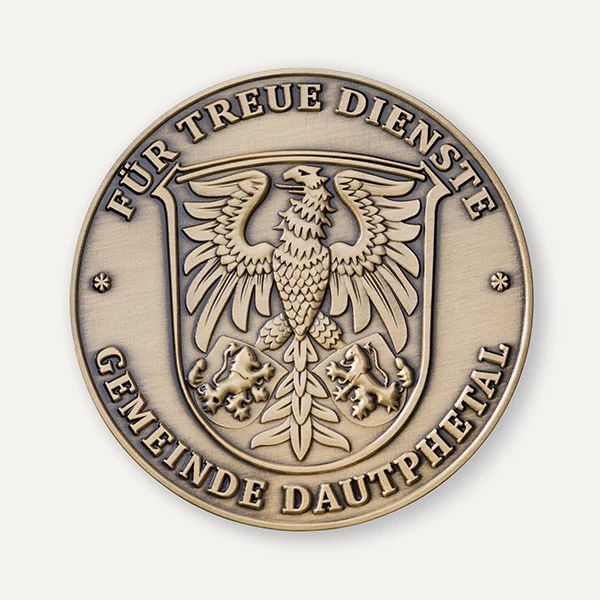 Bürgermedaille für treue Dienste