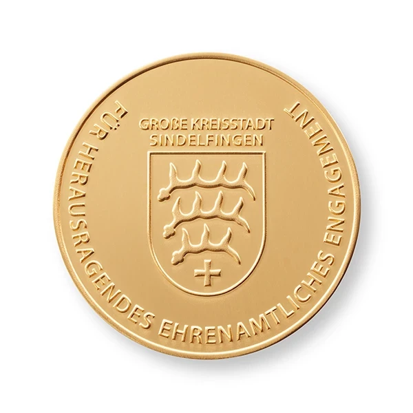 Stadt-Medaille für ehrenamtliches Engagement